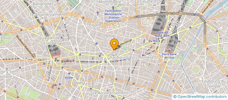 localisation de l'entreprise SBP à PARIS