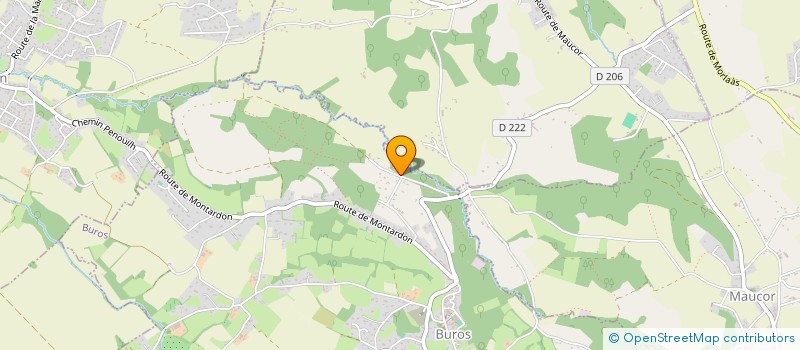 localisation de l'entreprise SBP  ESCOUBES