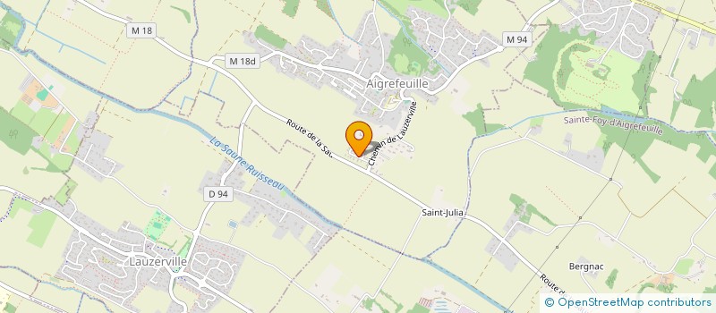 localisation de l'entreprise SBP  AIGREFEUILLE