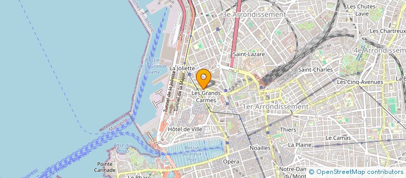 localisation de l'entreprise SBP  MARSEILLE