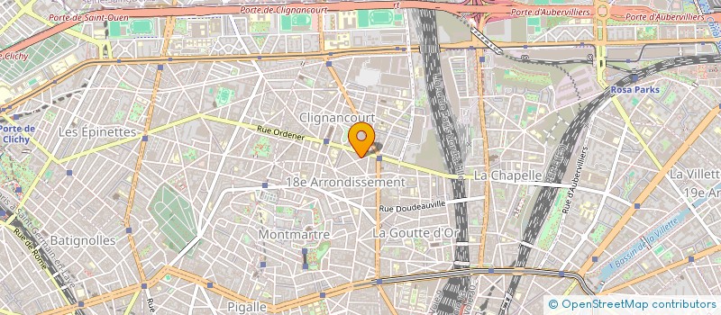 localisation de l'entreprise SBP BATIMENT à PARIS