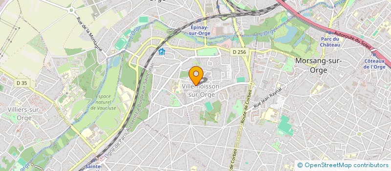 localisation de l'entreprise SBP IMMO  VILLEMOISSON-SUR-ORGE