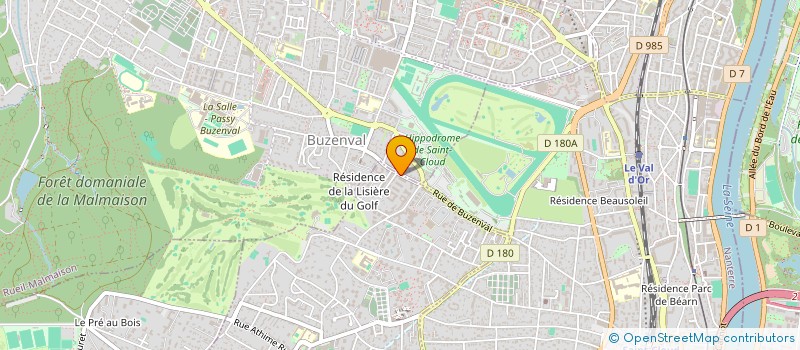 localisation de l'entreprise SBPATRIMOINE26 à GARCHES