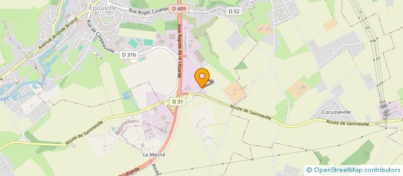 localisation de l'entreprise SBPJ  EPOUVILLE