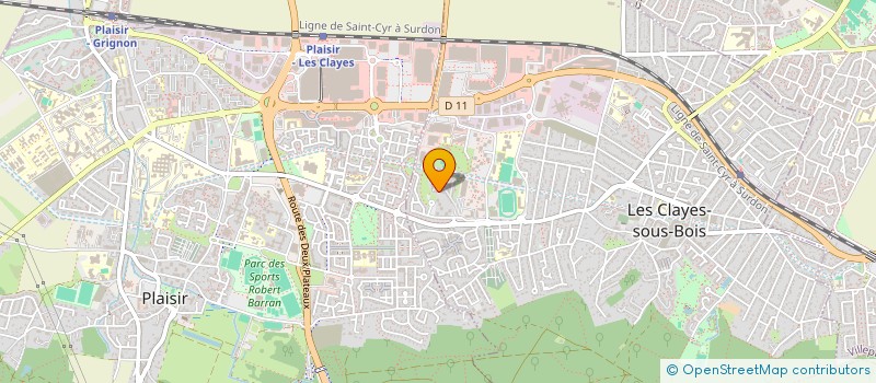 localisation de l'entreprise SBPK à LES CLAYES-SOUS-BOIS