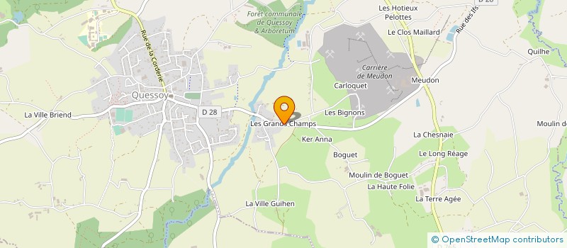 localisation de l'entreprise SBR à HILLION