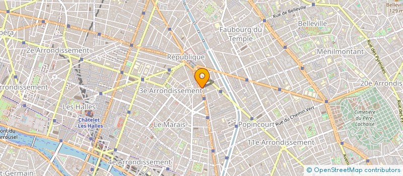 localisation de l'entreprise SBR  PARIS