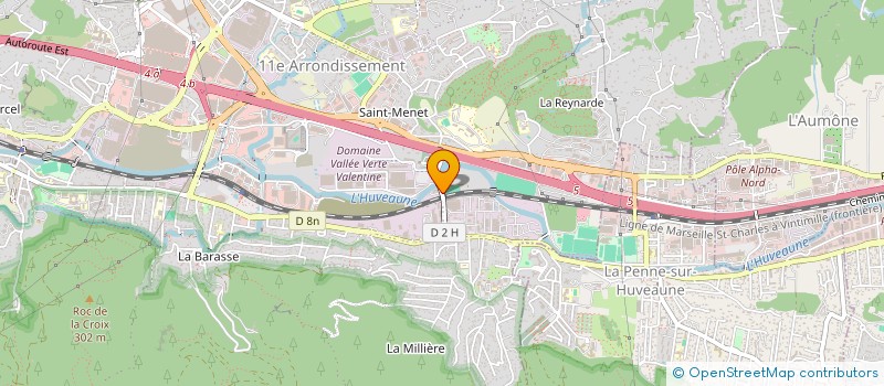localisation de l'entreprise SBR CONSTRUCTIONS à MARSEILLE