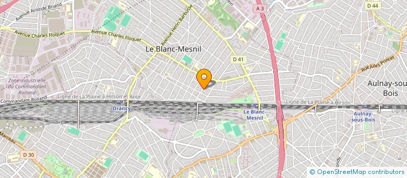 localisation de l'entreprise SBR TRADE à LE BLANC MESNIL