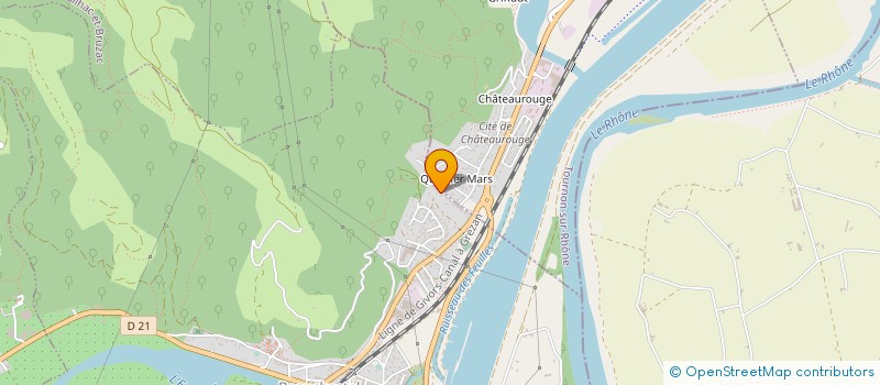 localisation de l'entreprise SBRB IMMOBILIER  BEAUCHASTEL