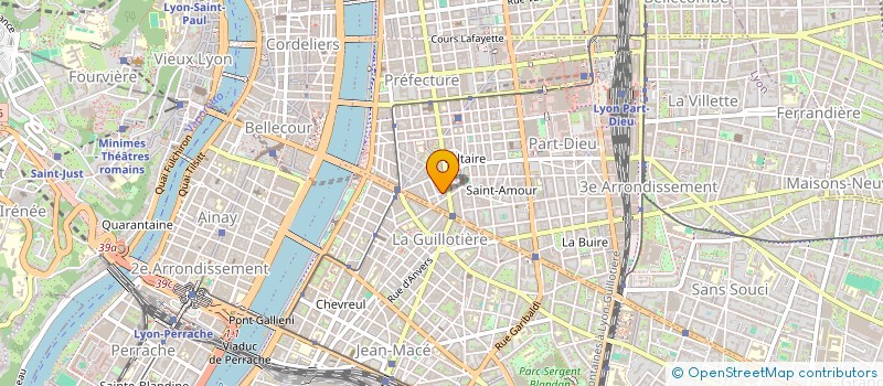 localisation de l'entreprise SBRG CONSEILS à LYON