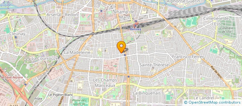 localisation de l'entreprise SBRIERE CONSEILS à RENNES
