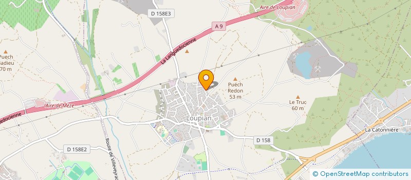 localisation de l'entreprise SBRINVEST  LOUPIAN