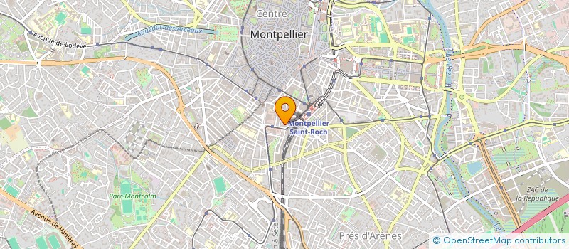 localisation de l'entreprise SBRM à MONTPELLIER