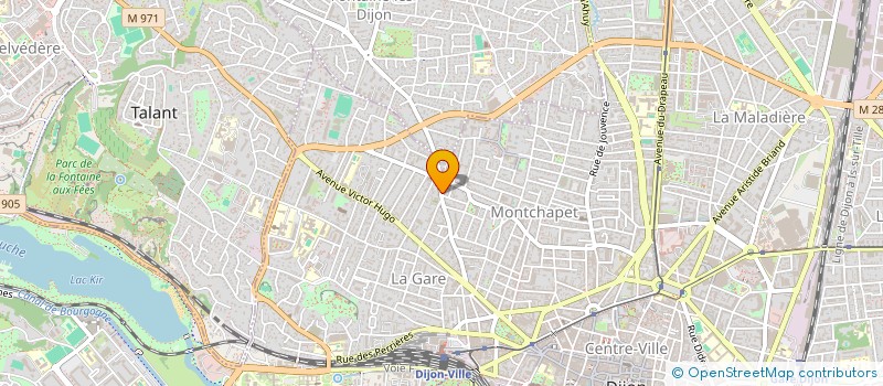 localisation de l'entreprise SBS à DIJON
