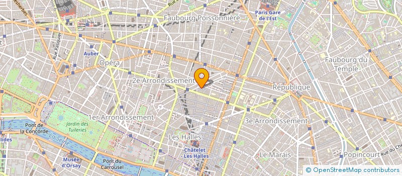 localisation de l'entreprise SBS  PARIS