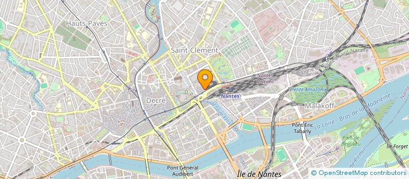 localisation de l'entreprise SBS à NANTES