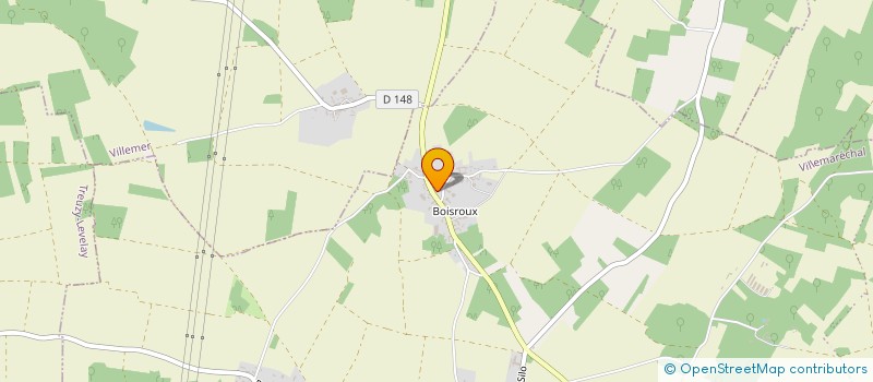 localisation de l'entreprise SBS  TREUZY-LEVELAY