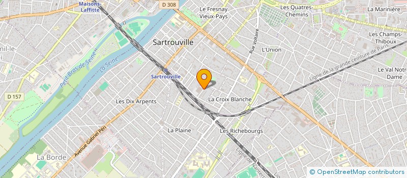 localisation de l'entreprise SBS BOULE D ANGE  BOUGIVAL