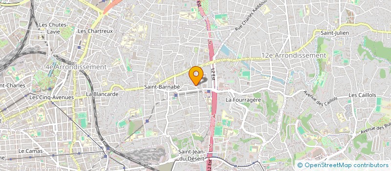 localisation de l'entreprise SBS COMPANY à MARSEILLE