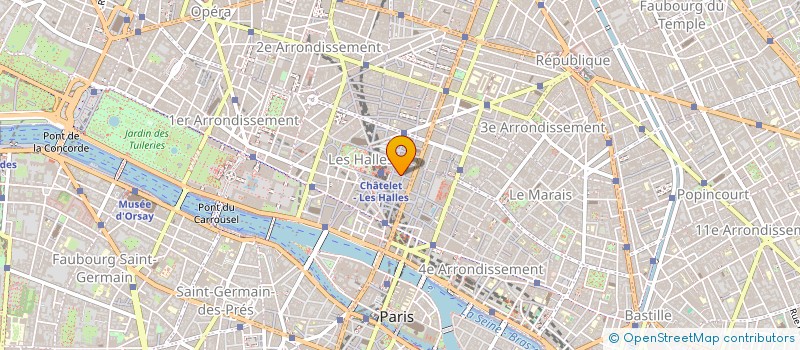 localisation de l'entreprise SBS CONSULTING  PARIS