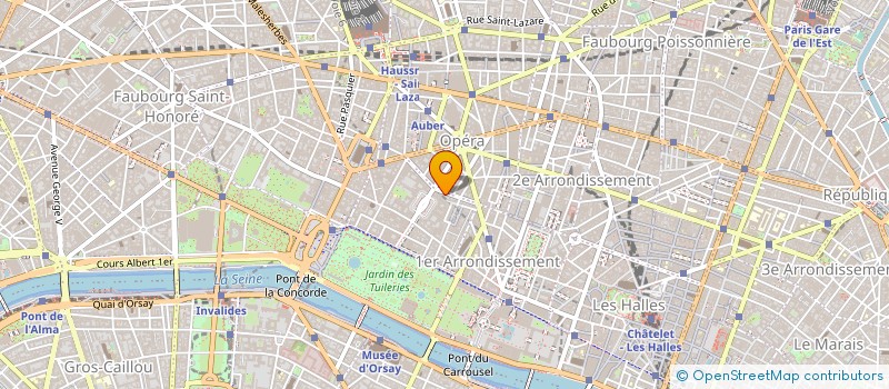localisation de l'entreprise SBS DISTRIBUTION à PARIS