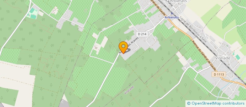 localisation de l'entreprise SBS EVASION  ARBANATS