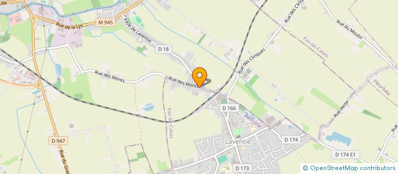 localisation de l'entreprise SBS GESTION ET MANAGEMENT  LAVENTIE