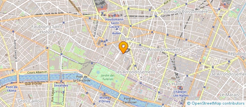 localisation de l'entreprise SBS HOLDING à PARIS