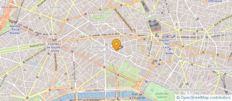 localisation de l'entreprise SBS HOLDING  PARIS