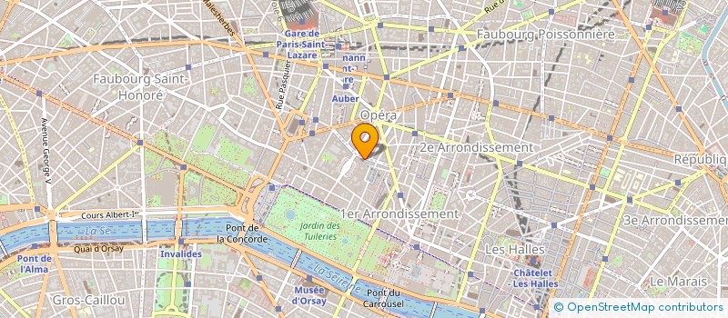 localisation de l'entreprise SBS PRODUCTIONS à PARIS