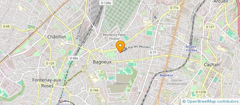 localisation de l'entreprise SBS(SKANDER BALI SERVICES) à BAGNEUX