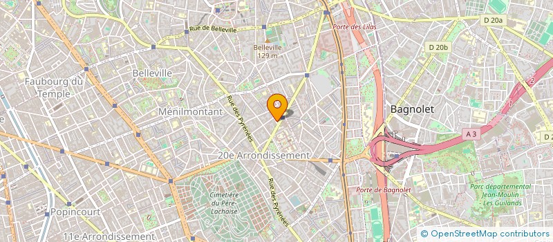 localisation de l'entreprise SBS SOLUTIONS POUR LE BIEN-ETRE ET LA SANTE  PARIS