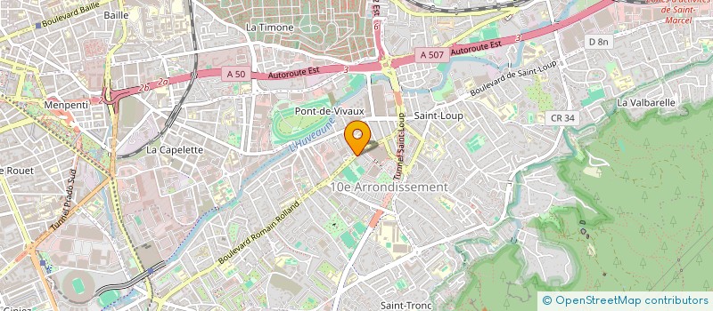 localisation de l'entreprise SBS TELECOM à MARSEILLE