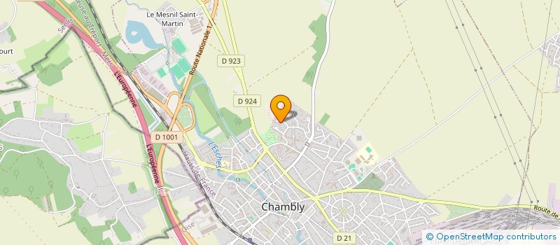 localisation de l'entreprise SBSD  CHAMBLY