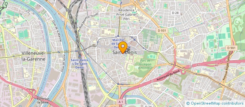 localisation de l'entreprise SBSDHB à SAINT-DENIS