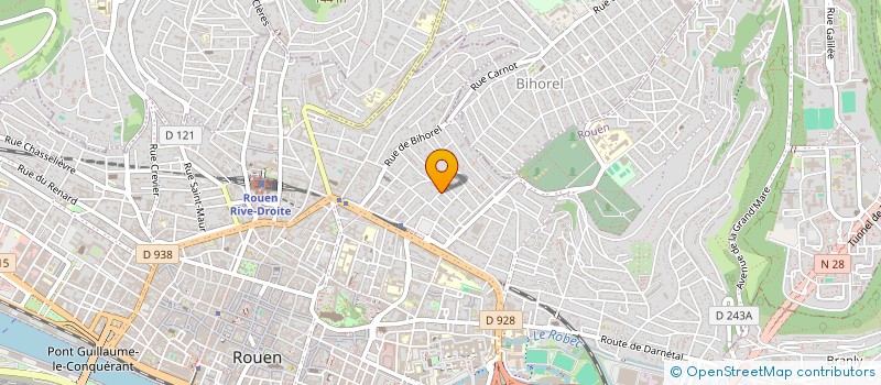 localisation de l'entreprise SBSM  ROUEN