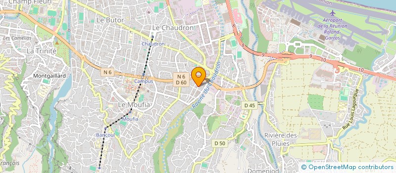 localisation de l'entreprise SBSTP à SAINT-DENIS