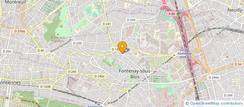 localisation de l'entreprise SBT PRO SERVICES à FONTENAY-SOUS-BOIS