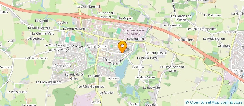 localisation de l'entreprise SBT SERVICES à SAINT-GILLES