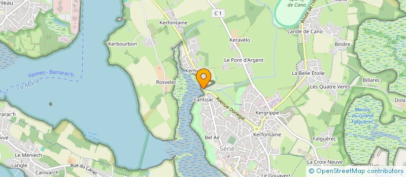localisation de l'entreprise SBT - SOCIETTE BRESTOISE DU THE  BREST