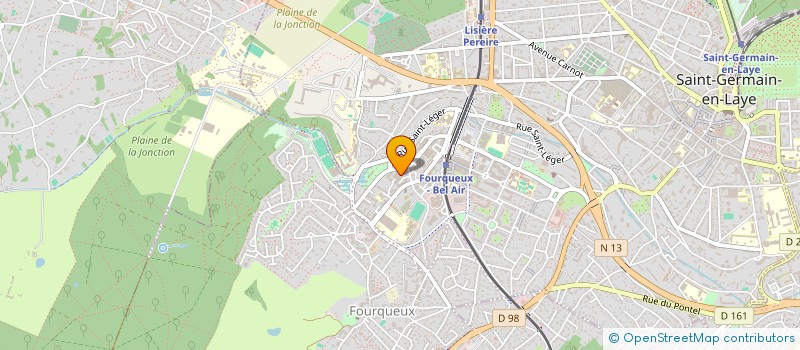 localisation de l'entreprise SBTG à SAINT-GERMAIN-EN-LAYE