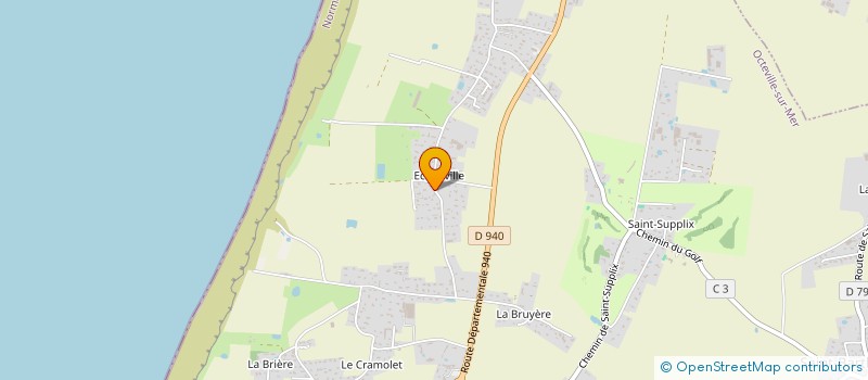 localisation de l'entreprise SBTIMMO  OCTEVILLE-SUR-MER