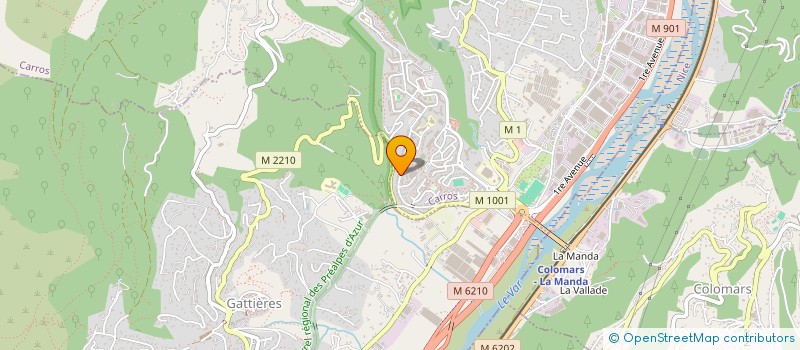 localisation de l'entreprise SBTL à CARROS