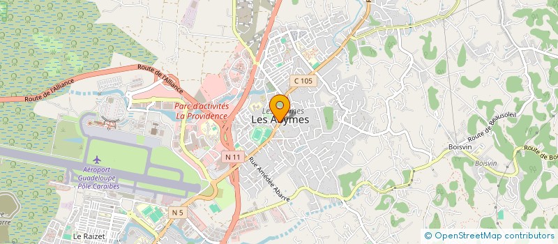 localisation de l'entreprise SBTP à LES ABYMES