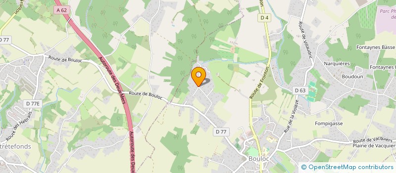 localisation de l'entreprise SBTP à BOULOC