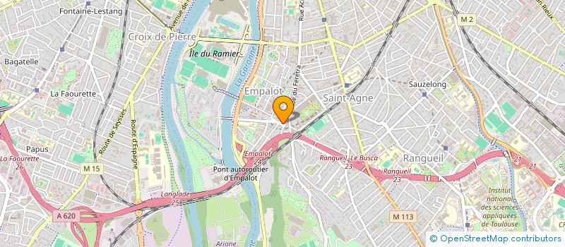 localisation de l'entreprise SBTP à TOULOUSE