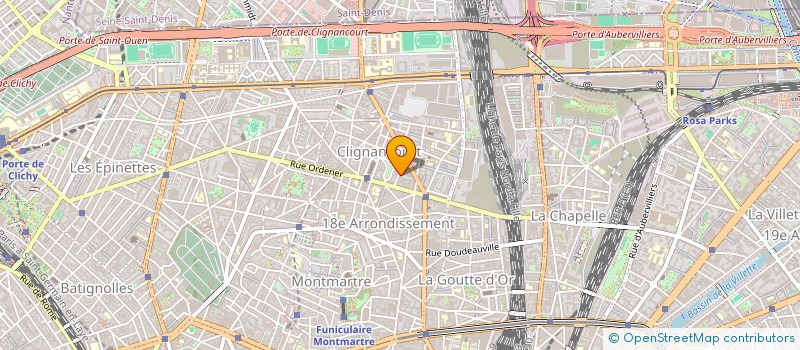 localisation de l'entreprise SBTR - SOCIETE BATIMENT TRAVAUX RENOVATION  PARIS