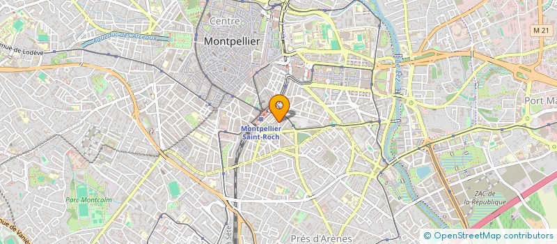 localisation de l'entreprise SBTZ  MONTPELLIER