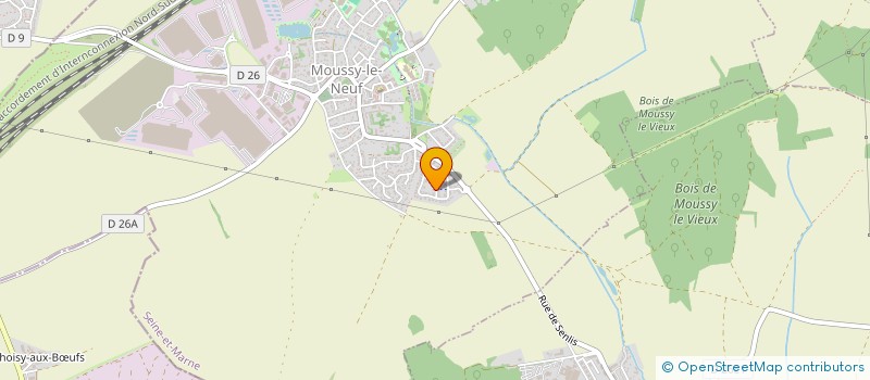 localisation de l'entreprise SBU76  MOUSSY-LE-NEUF